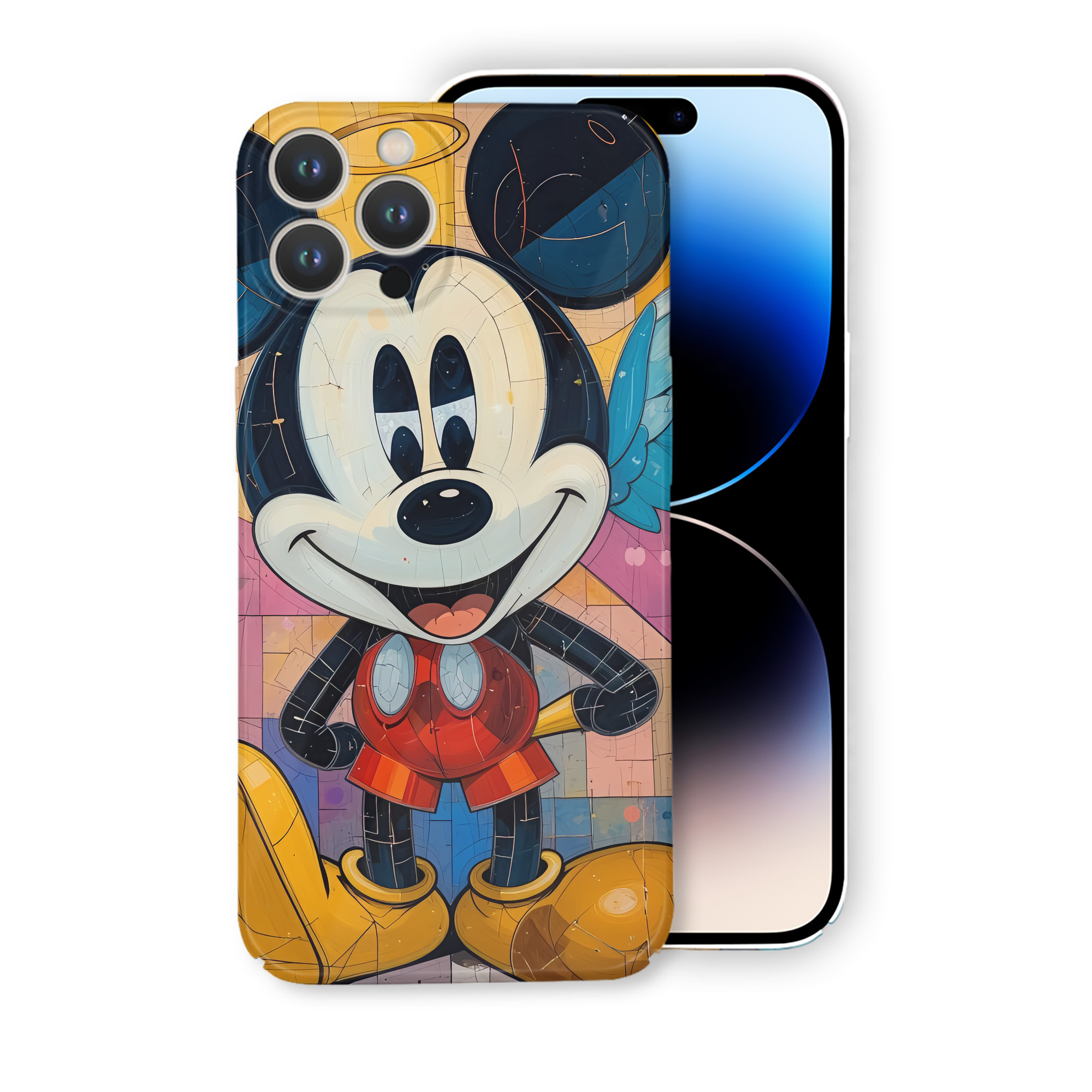 （画像用） ミッキーマウス Mickey Mouse 【iPhone 14シリーズ対応】ハードケース